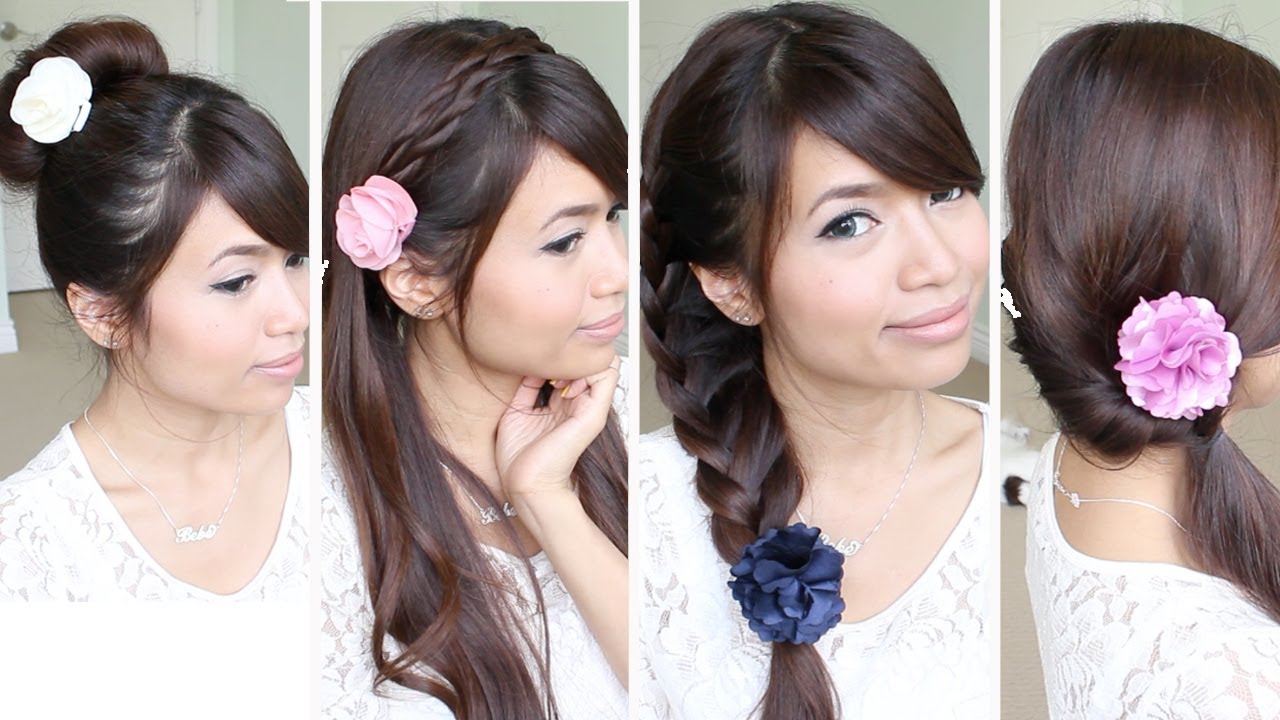 14 Cute and Easy Hairstyles for Back to School!