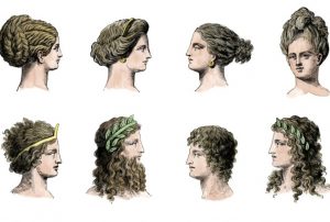 A Variety of Historical Women’s Hairstyles