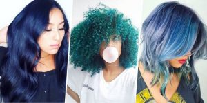 Blue Hairstyle Colour Replace Hair Colour To Daring Blue