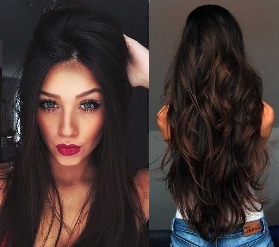 Brown Hairstyles with Hair Highlights