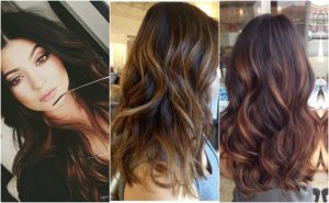 Brown Hairstyles with Hair Highlights
