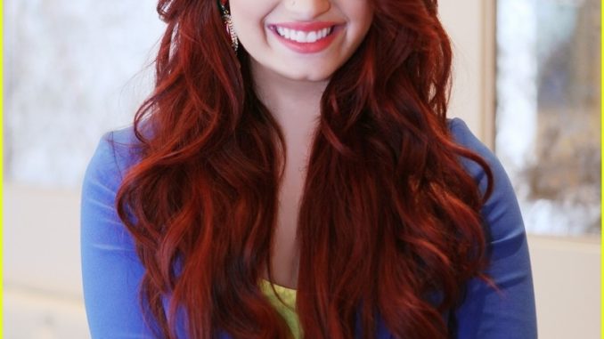 Demi Lovato Long Hairstyles