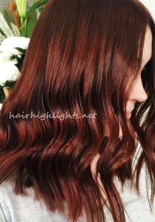 red hair colors ideas auburn cherry