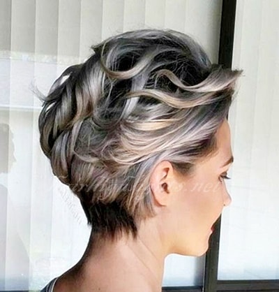 short haircuts with highlights for blonde hair